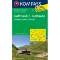 S. Gottardo, Grimsel, Susten 1:40.000