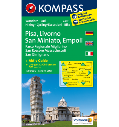 Pisa, Livorno, San Miniato, Empoli 1:50.000