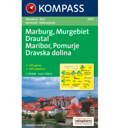 Marburg, Murgebiet Drautal 1:75.000