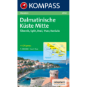 Dalmatische Küste Mitte 1:100.000