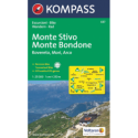 Monte Stivo, Monte Bondone, Rovereto, Mori, Arco 1:25.000