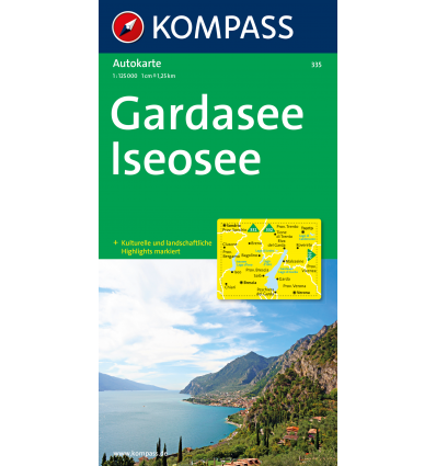 Gardasee, Iseosee 1:125.000