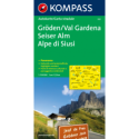 Val Gardena, Alpe di Siusi 1:150.000