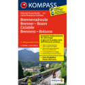 Brennerradroute Brenner – Bozen 1:50.000