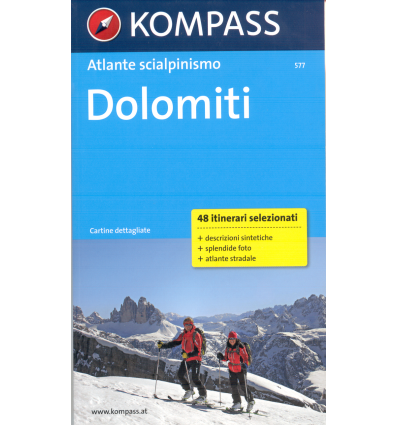 Atlante scialpinismo Dolomiti