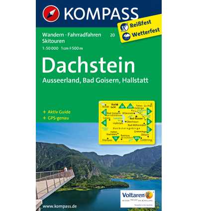 Dachstein, Ausseerland, Bad Goisern, Hallstatt 1:50.000