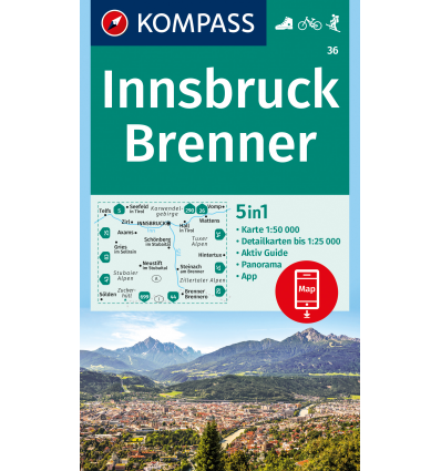 Innsbruck, Brennero 1:50.000