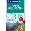 Inneres Ötztal und Pitztal, Gurgler Tal, Venter Tal 1:25.000