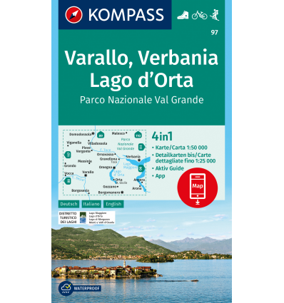 Varallo, Verbania, Lago d'Orta 1:50.000