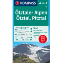 Ötztaler Alpen, Ötztal, Pitztal 1:50.000