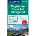 Mayrhofen, Tuxer Tal, Zillergrund 1:25.000