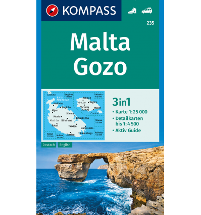 Malta, Gozo 1:25.000