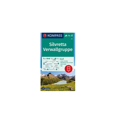 Silvretta, Verwallgruppe 1:50.000