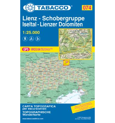 Tabacco Lienz, Schobergruppe, Iseltal, Lienzer Dolomiten