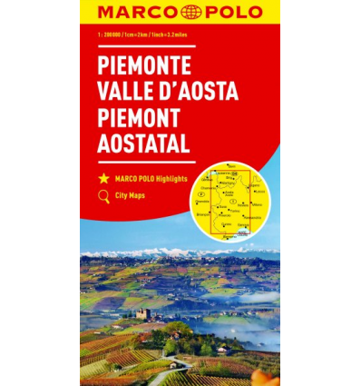 Piemonte, Valle d'Aosta 1:200.000