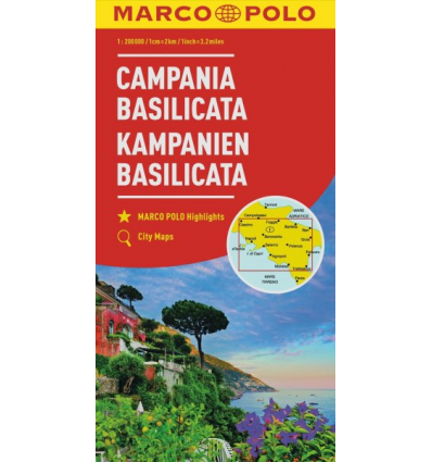 Kampanien, Basilicata 1:200.000