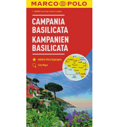 Campania, Basilicata 1:200.000