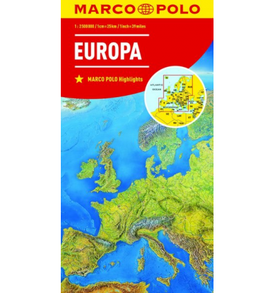 Europa 1:2.500.000