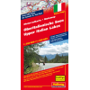 Carta motociclistica Laghi del Nord Italia 1:250.000/1:650.000