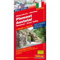 Carta motociclistica Piemonte Valle d'Aosta 1:250.000/1:650.000
