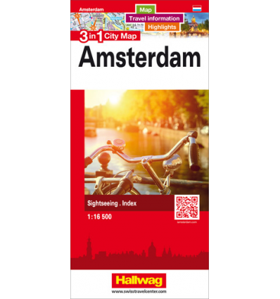 City Map Amsterdam 1:16.500