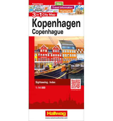 City Map Copenhagen 1:14.000