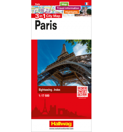 City Map Parigi 1:17.500