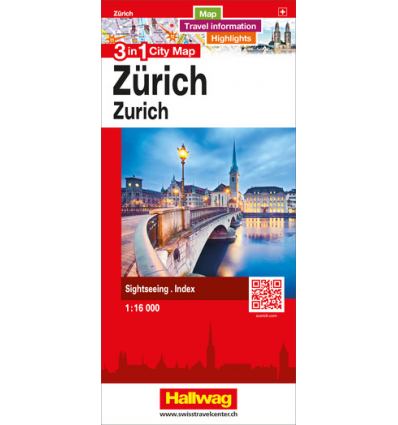 City Map Zürich 1:16.000