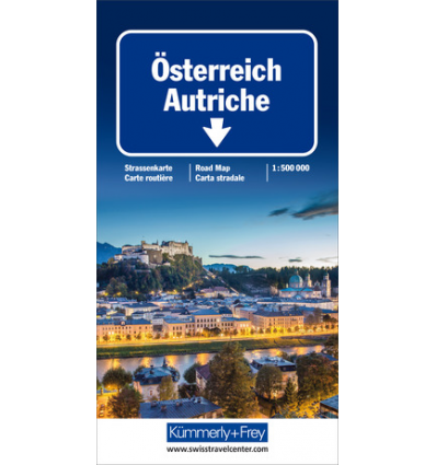Carta stradale Austria 1:500.000