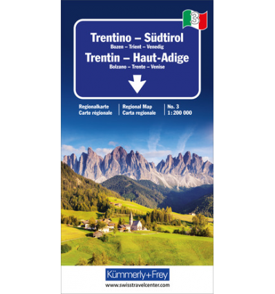 Trentino - Südtirol 1:200.000