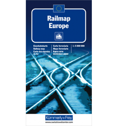 Railmap Europa 1:5 Mio