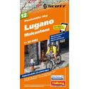 Mountainbike Map Lugano Malcantone Nr. 12 1:50.000