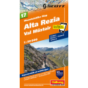 Mountainbike Map Alta Rezia, Val Müstair Nr. 17 1:50.000