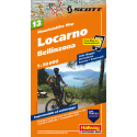 Mountainbike Map Locarno, Bellinzona Nr. 13 1:50.000