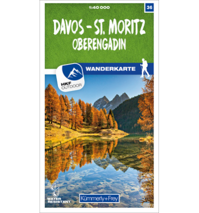 Davos, St. Moritz, Oberengadin 1.40.000