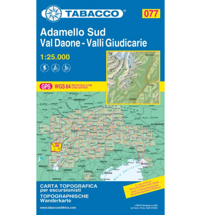 Adamellu Sud, Val Rendena - Val Daone 1:25.000