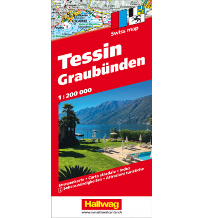 Tessin und Graubünden 1:200.000