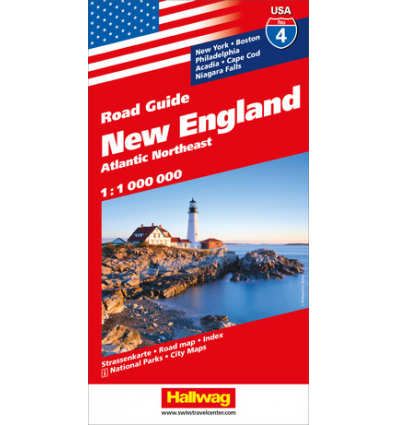 Road Guide New England 1:1 Mio Nr. 4