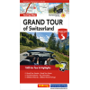 Grand Tour of Switzerland Touring Map 1:275.000