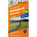 Mountainbike Map Entlebuch Emmental Nr. 20 1:50.000