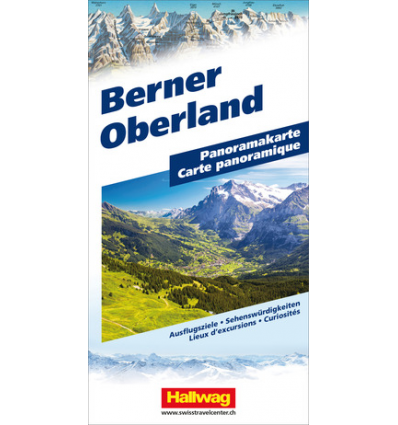 Carta panoramica Berner Oberland