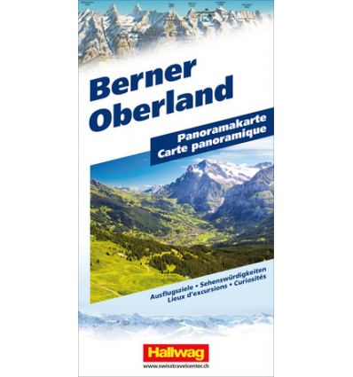 Panoramakarte Berner Oberland