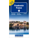 Straßenkarte Frankreich Doppelkarte 1:600.000