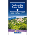 Straßenkarte Frankreich Süd 1:600.000