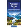 Straßenkarte Norwegen 1:750.000