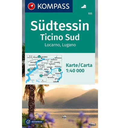 Tessin Süd, Locarno, Lugano 1:40.000