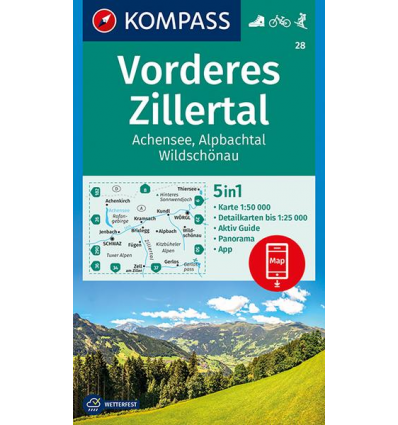 Vorderes Zillertal 1:50.000