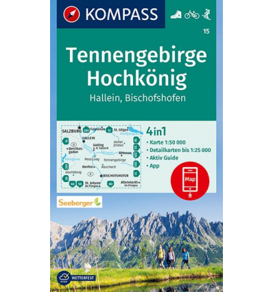 Tennengebirge, Hochkönig 1:50.000