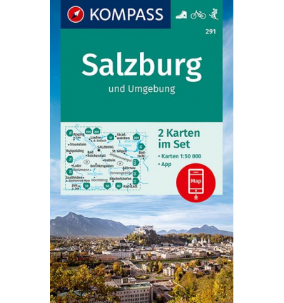 Salisburgo e dintorni 1:50.000