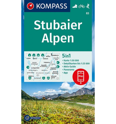 Stubaier Alpen 1:50.000